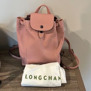Brand new Longchamp LE Pilage Cuir Backpack
